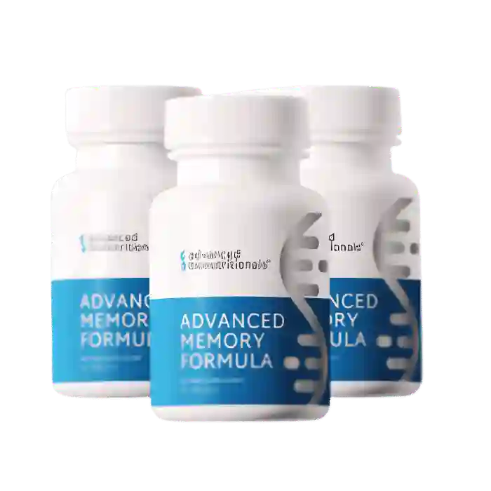 Advanced Memory Formula 3 bottles